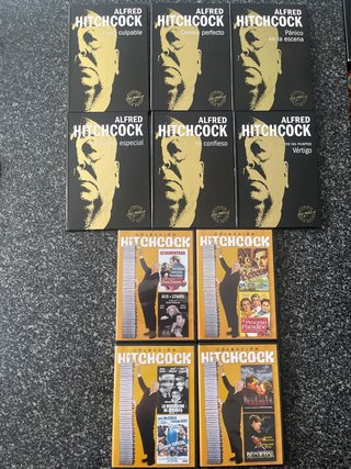 Lote 10 DVDs Alfred Hitchcock (A23)