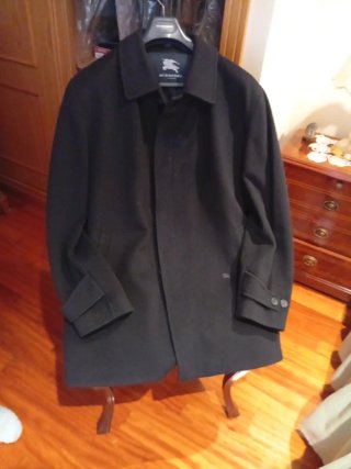 Chaquetón Burberry Negro Hombre