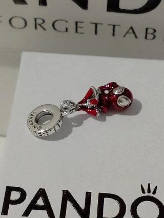 Charm Pandora Spiderman Rojo