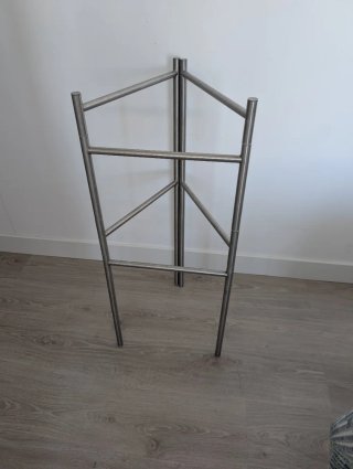 Toallero Pie Acero Inoxidable Ikea