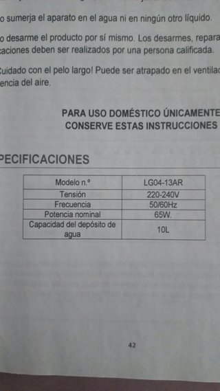 Climatizador PR Klima LG04-13AR