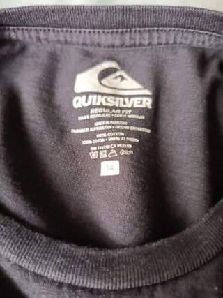 2 Camisetas Quiksilver Negras