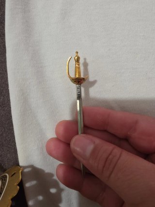 Mini espadas Toledo aperitivo abrecartas