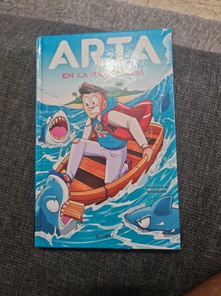 Libro "arta" en la isla máxima