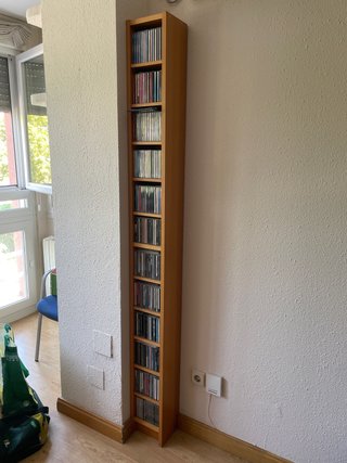 Ikea Gnedby descatalogada Estantería CD