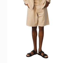 Pantalón corto beige Mango Relaxed Fit T42
