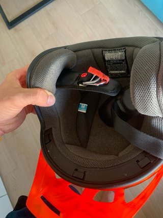 Casco MT Naranja Red Bull Trial/Enduro