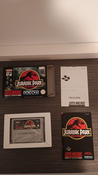 🇪🇸Jurassic Park SNES PAL Version