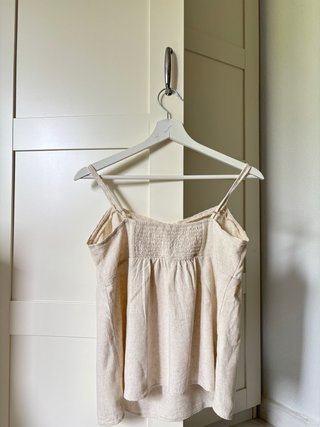 Top lino beige