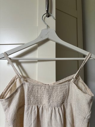 Top lino beige