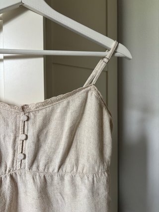 Top lino beige