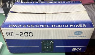 Mesa de mezclas DJ MC-200 Acoustic Control