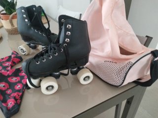 Patines Oxelo niña negros