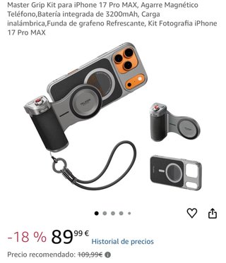 Telesin Master Grip iPhone 17 Pro Max