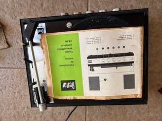 Tocadiscos Bettor EF-141