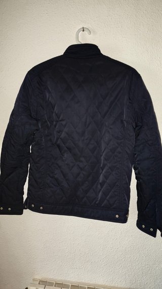 Chaqueta Zara azul acolchada