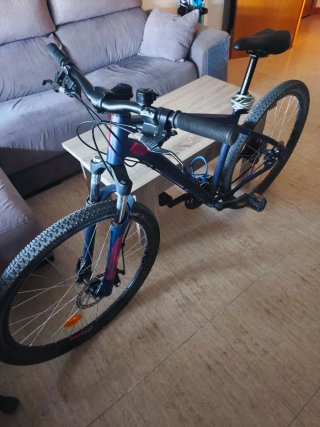 Bicicleta azul