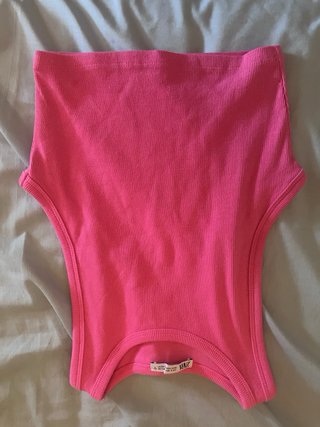 Camiseta tirantes Zara rosa Talla S