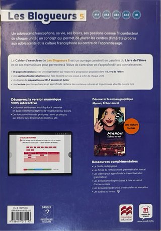 Libro y Cuaderno Les Blogueurs 5 B1