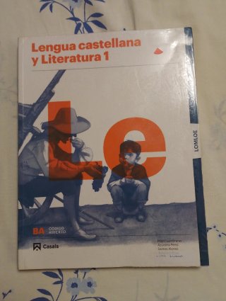Lengua castellana y literatura 1 bachillerato