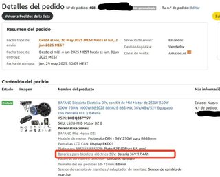 Batería Varstrom 17.4Ah para E-bike