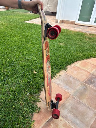 Skate OXELO Negro con Rayas