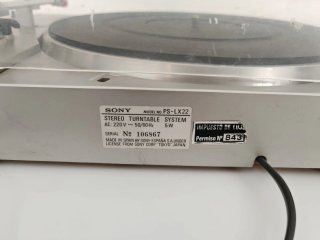 Tocadiscos Sony PS-LX22 Direct Drive