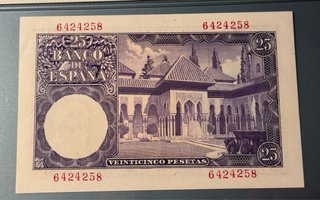 25 Pesetas 1954 España Banco de España