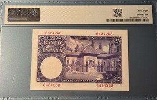 25 Pesetas 1954 España Banco de España