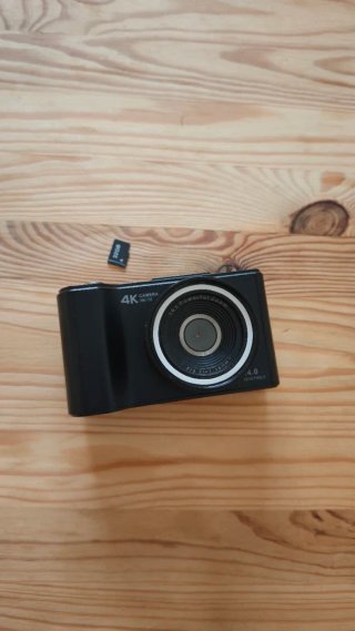 Cámara Digital 4K + Tarjeta 32GB