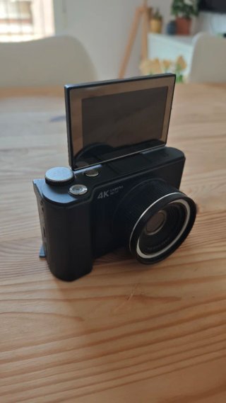 Cámara Digital 4K + Tarjeta 32GB