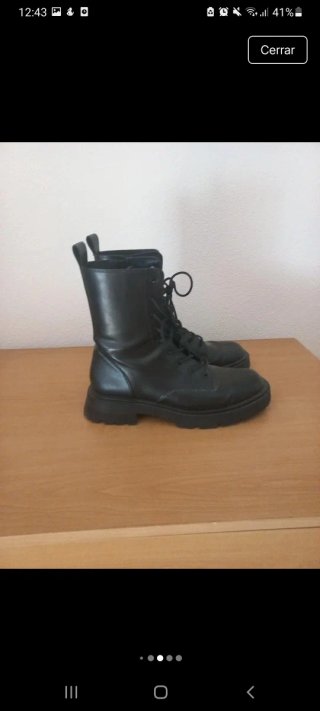 Botas militares negras