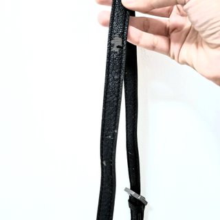 Correa bolso bandolera regulable negra