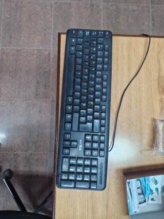Teclado USB Negro