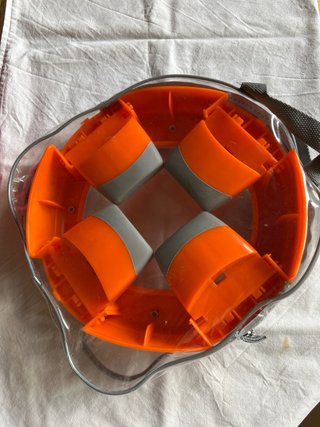 HandyPotty Asiento reductor WC naranja/blanco