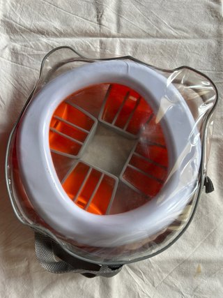 HandyPotty Asiento reductor WC naranja/blanco