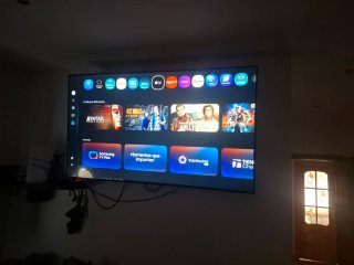 Televisión Samsung 75 Negra