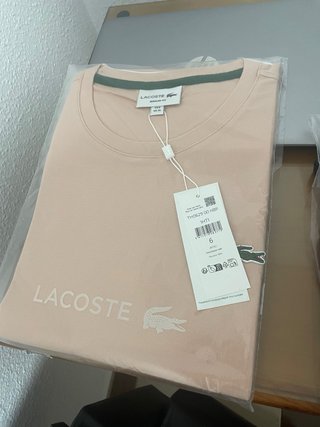 Polo Lacoste Cuello Redondo Talla XL