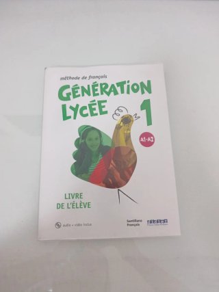 Génération lycée 1,libro de francés 1°bachillerato