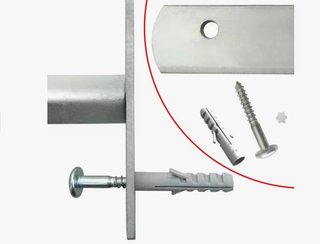 Reja Seguridad Ventana Ajustable 70x105cm