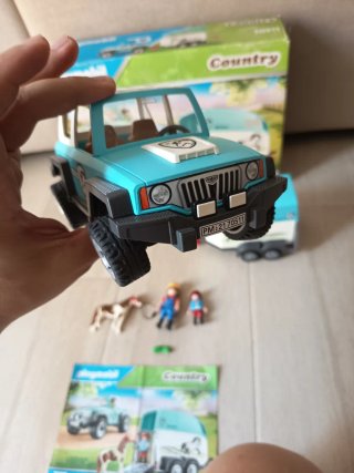 Playmobil 70511 Country Coche y Remolque