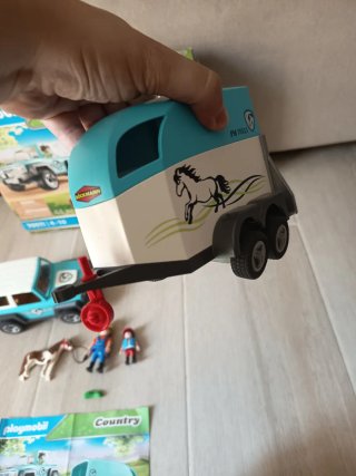 Playmobil 70511 Country Coche y Remolque