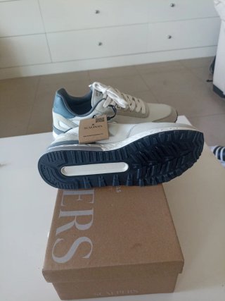Zapatillas Scalpers Talla 41 Beige/Gris Nuevas