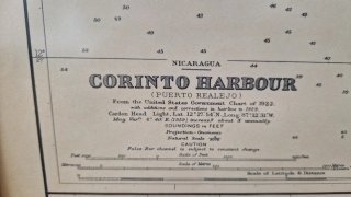 Carta Náutica Costa Centroamérica