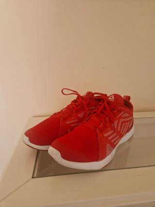 Reebok deportivas rojas talla 40.5