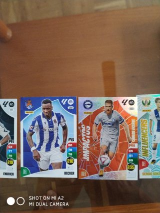 Cromos Adrenalyn: Colección de 5 cartas
