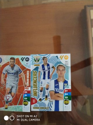 Cromos Adrenalyn: Colección de 5 cartas