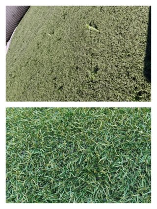 Césped artificial reciclado