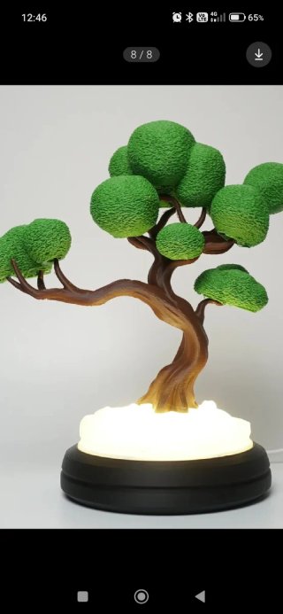 Lampada Bonsai da Tavolo
