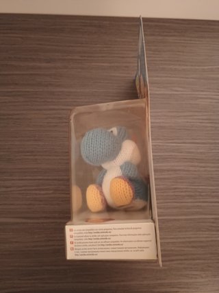 Amiibo Yoshi's Woolly World Azul Claro